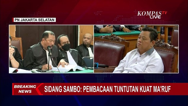 Jaksa Bacakan Pasal yang Jerat Kuat Ma'ruf di Pembunuhan Yosua Hutabarat