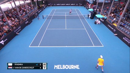 Ivaska - Van De Zandschulp : Les temps forts du match