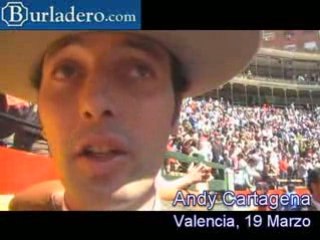 Declaraciones de A. Cartagena y L. Hernández en Valencia