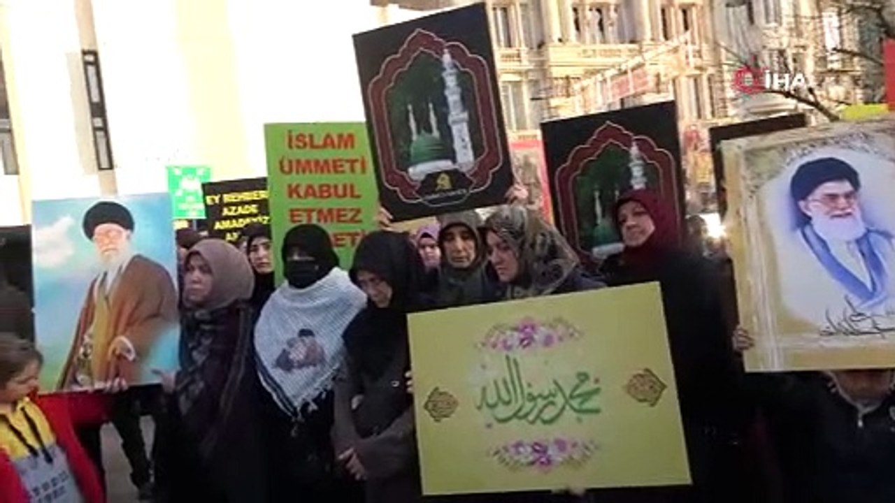 Fransız karikatür dergisi İstanbul’da protesto edildi