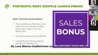 Få $500 - $1500 | PostBiotic Body Souffle Love Biome | Bästa Postbiotiska Krämen