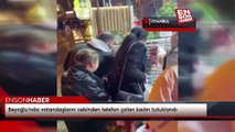 Beyoğlu'nda vatandaşların cebinden telefon çalan kadın tutuklandı