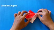 Cara Membuat Origami Burung Bangau Origami Burung Origami Binatang