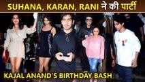 Siblings Suhana and Aryan Khan, Rani Mukerji Attend Kajal Anand's Birthday Bash