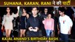 Siblings Suhana and Aryan Khan, Rani Mukerji Attend Kajal Anand's Birthday Bash