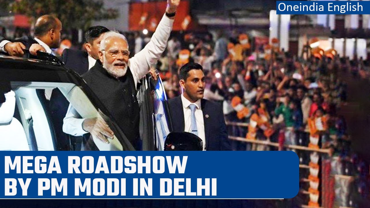 PM Modi To Hold A Mega Road Show In Delhi Ahead Of BJP’s National ...