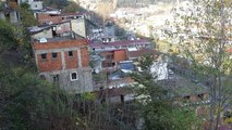 Trabzon’da 60 tonluk kaya tehdidi altındaki 19 eve yıkım kararı