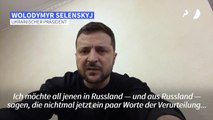 Selenskyj verurteilt nach Angriff in Dnipro 