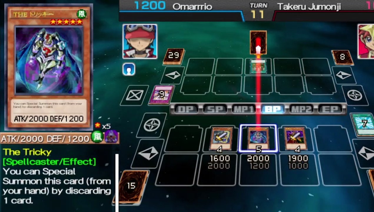 Yugioah Tag Force Arc V Special : The Tricky VS Takeru Jumonji (Inzektor) Deck