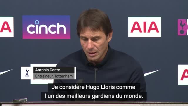 20e j. - Conte défend Lloris : “Hugo est l’un des meilleurs gardiens du monde”