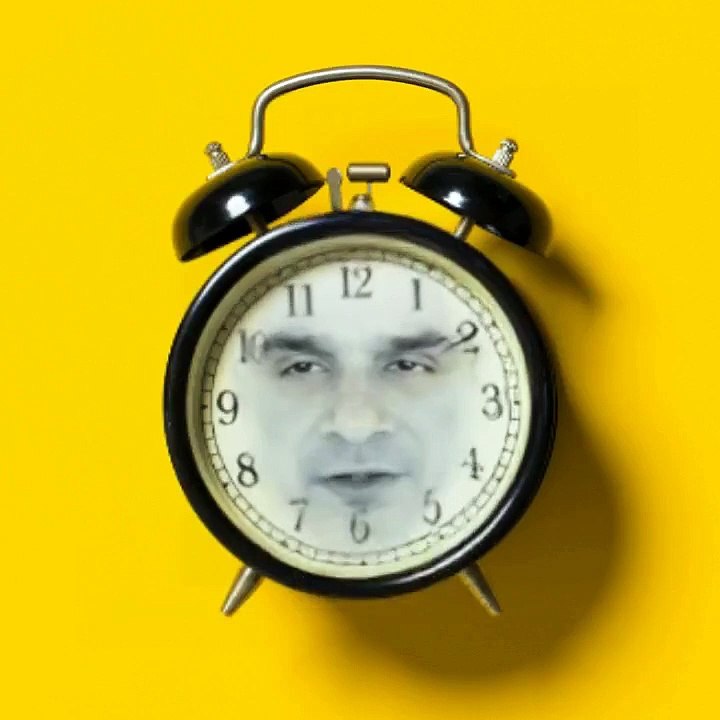 Funny singing clock