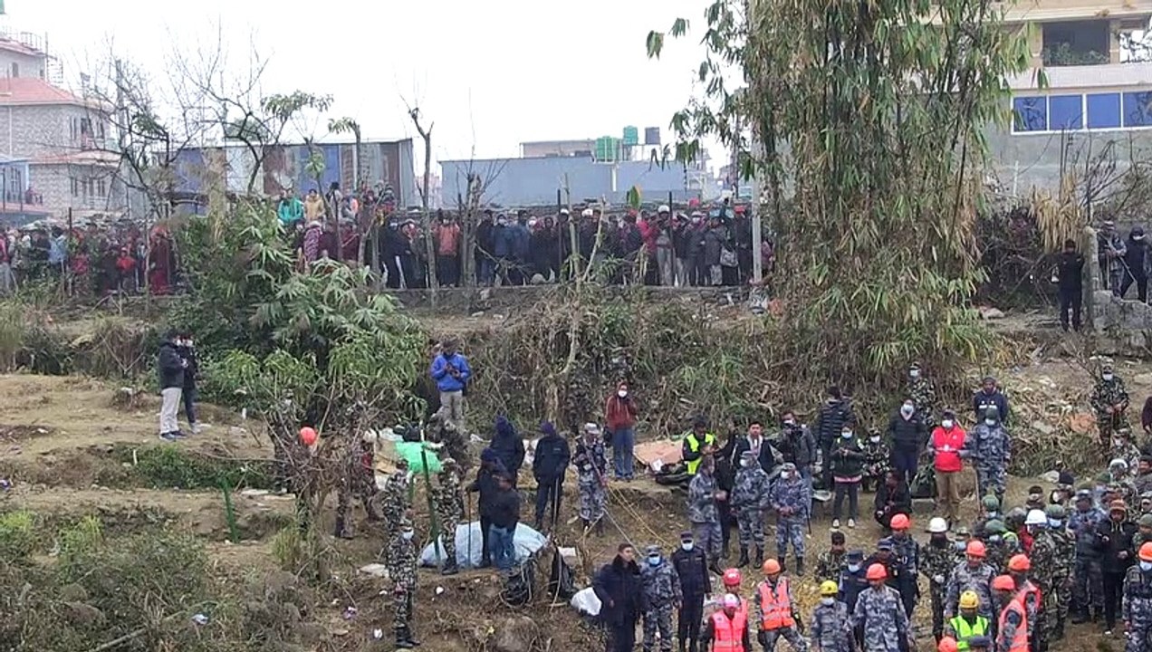 الأمل بالعثور على ناجين في حادث تحطم الطائرة في النيبال "معدوم"