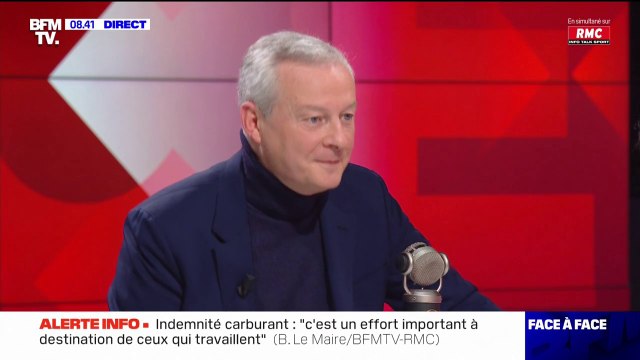 Bruno Le Maire répond à Édouard Philippe: Je veux le rassurer, le 'quoi qu'il en coûte' est terminé