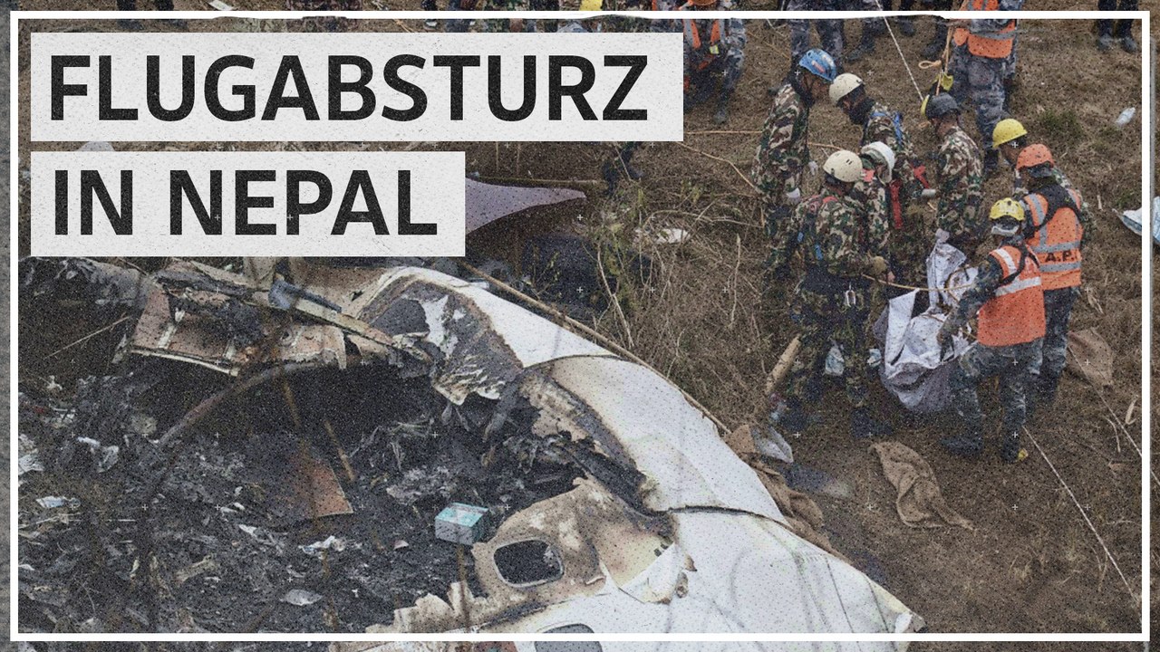 Dutzende Tote bei Flugabsturz in Nepal