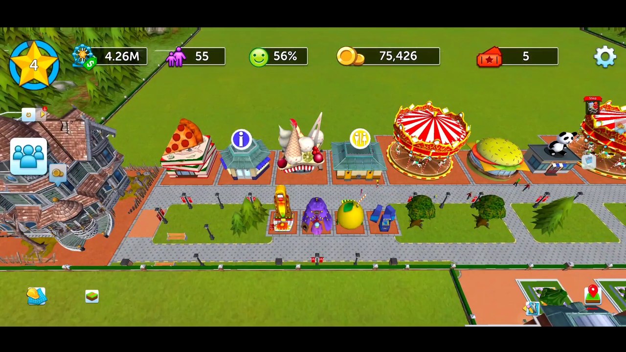 RollerCoaster Tycoon Touch - Gameplay Walkthrough | Part 1 (Android, iOS)