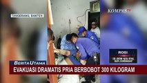 Evakuasi Dramatis Pria Berbobot 300 Kg di Tangerang, Petugas Gunakan Forklift Hingga Jebol Pintu!