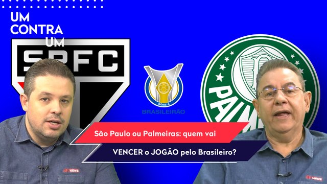 ISSO É CLARO! Gente, o São Paulo CONTRA o Palmeiras pra mim... OLHA esse DEBATE antes do JOGÃO!