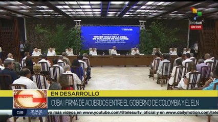 Descargar video: Gobierno colombiano y ELN concluyen tercer ciclo de negociaciones en búsqueda de la paz