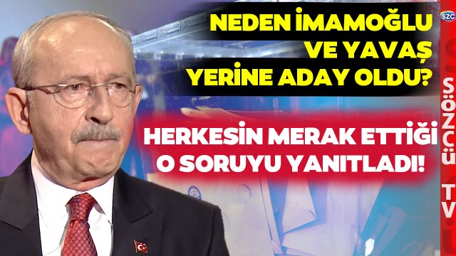 İsmail Saymaz'ın İmamoğlu ve Yavaş Sorusuna Kılıçdaroğlu'ndan Gündem Olacak Yanıt!