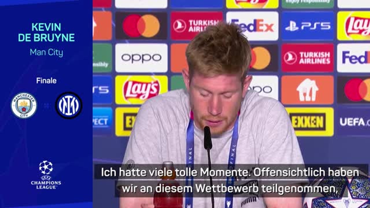 De Bruyne möchte City-Karriere mit CL-Titel krönen