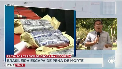 Brasileira presa por tráfico na Indonésia escapa da pena de morte