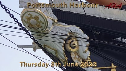 Portsmouth Harbour on Thursday 8th June 2023