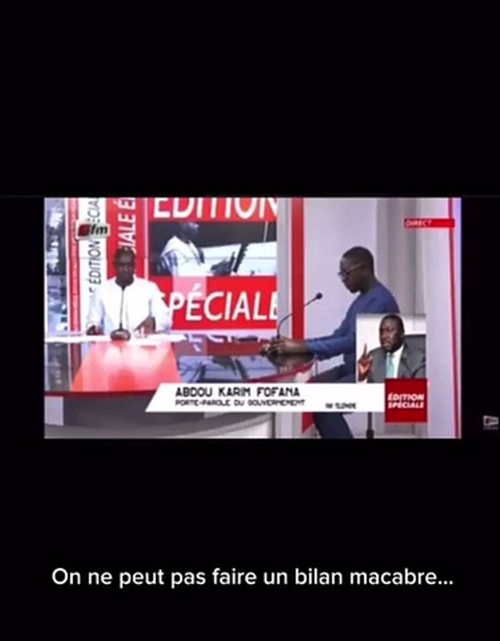 #FREESENEGAL - DESINFORMATION DES AUTORITES