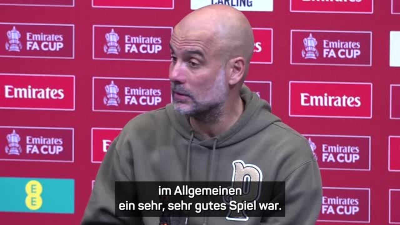 Guardiola: 'Bessere Mannschaft hat gewonnen'