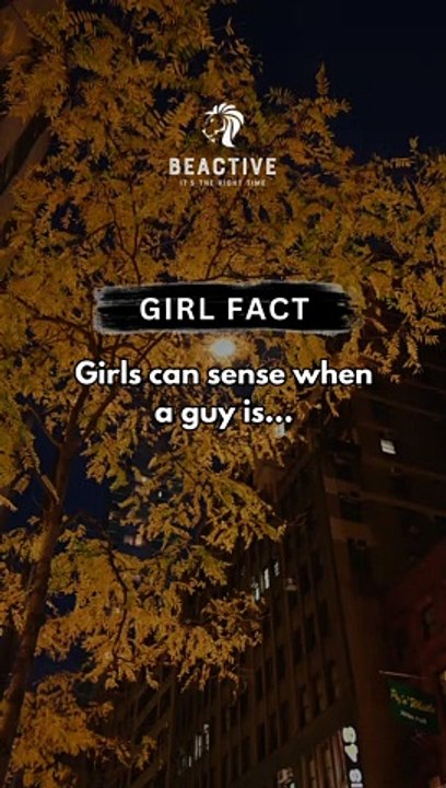 Girls Can Sense When A Guy Is #shorts #psychologyfacts #shortsfeed #beactivewithbhatti #shorts #girl #fyp #shorts