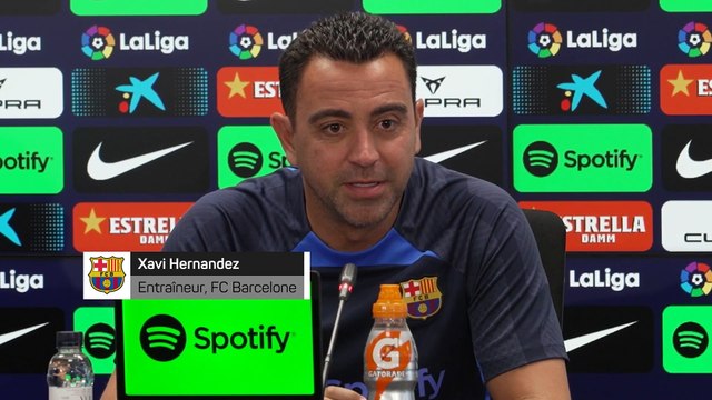 Xavi : C'est vrai que j'aimerais beaucoup que Messi revienne