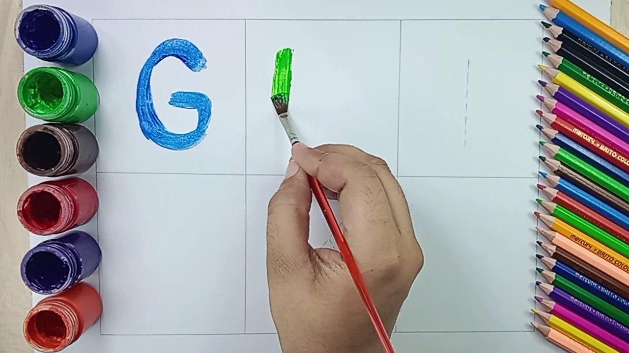 HOW TO LEARN AND WRITE ALPHABETS GTOL /LETTERS /ABC /PHONIC SONGS /COLOURS NAME /STARS SCHOOLING