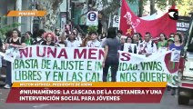 #Niunamenos la cascada de la costanera y una intervención social para jóvenes