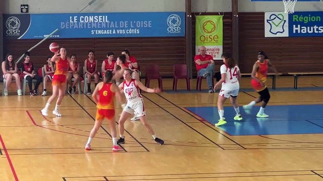 Images maritima: des beaux paniers de Martigues Basket contre Gimont