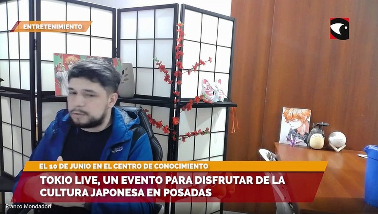 Este 10 de Junio se realiza el Tokio Live en el Centro del Conocimiento de la ciudad de Posadas