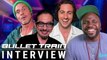 'Bullet Train' Interviews With Brad Pitt, Aaron Taylor-Johnson, Brian Tyree Henry