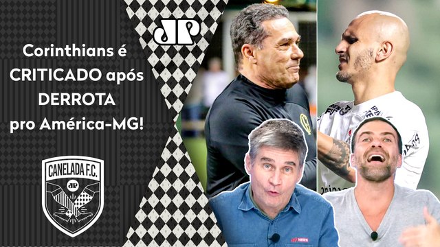 É PATÉTICO! O Corinthians VOLTOU a fazer um JOGO RIDÍCULO! NA BOA, POR QUE o Luxemburgo... DEBATE!