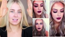 Makeup Videos - Makeup Tutorial   Doll Eyes with Dark Plum Lips Tutorial!