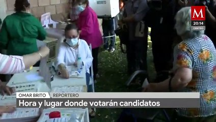 ¿Dónde y a qué hora votaran los candidatos a la gubernatura de Coahuila?
