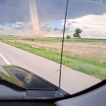 Tornado Touches Down Outside Lamar