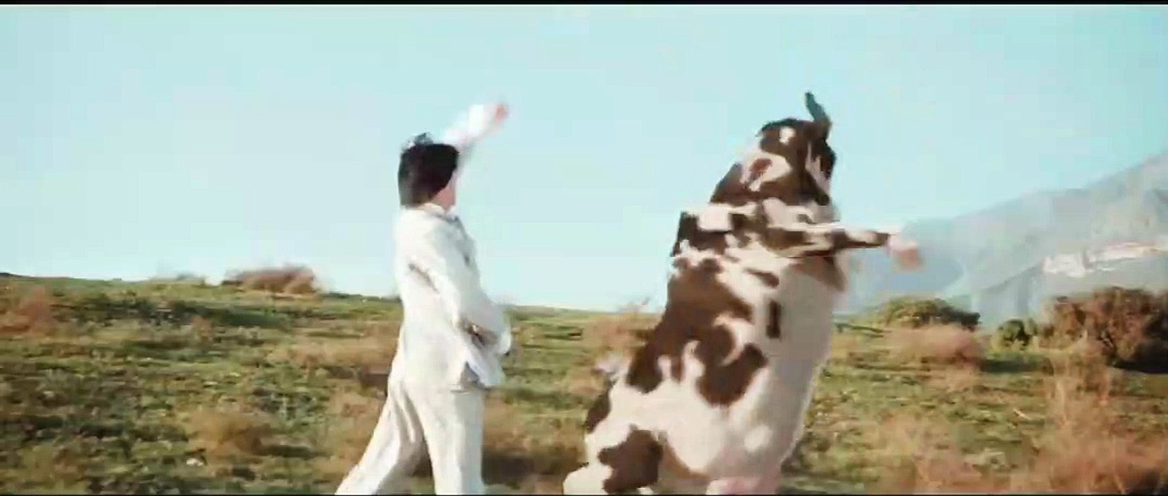Man vs cow Kung fu