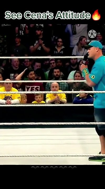 John Cena full of attitude