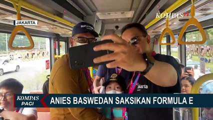 Bawa Keluarga, Anies Baswedan Nikmati Akhir Pekan Nonton Formula-E Secara Langsung!