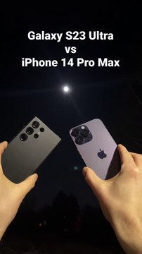 Zoom Galaxy S23 Ultra vs iPhone 14 Pro Max