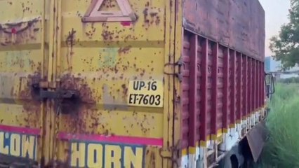 गौतमबुद्ध नगर: कुख्यात रणदीप भाटी गैंग के सक्रिय सदस्य का कैंटर जब्त, जारचा पुलिस ने की कार्रवाई