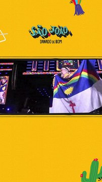 ABERTURA SÃO JOÃO DE CARUARU 2023 LIVE 03/06: Veja trecho do show de Santanna