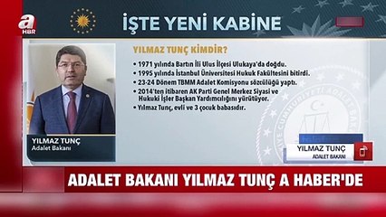 Yeni Adalet Bakanı Yılmaz Tunç: Milletimiz yeni bir anayasayı hak ediyor