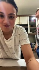 Couple Laughs At Funny Face Filters