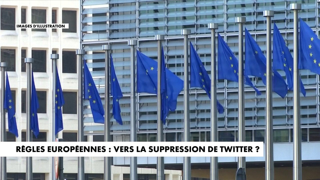 Règles européennes : vers la suppression de Twitter ?