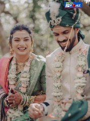 CSK Star Ruturaj Gaikwad Marries Utkarsha Pawar❤️ #reels