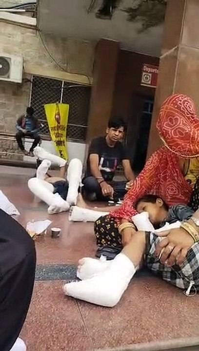 गैस  रिसाव: तिल्ली जलाते ही लगी आग, चार बालक झुलसे